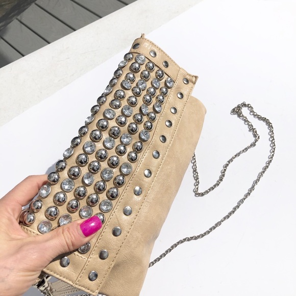 Bling fancy grommets night out bag purse - Picture 4 of 7